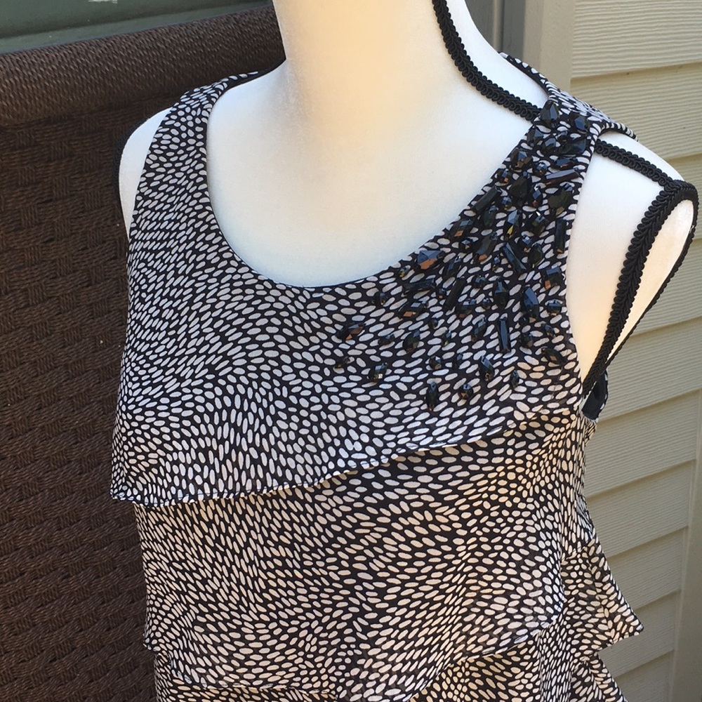 Lovely Jessica Howard sleeveless PolkaDot Dress - Picture 2 of 4